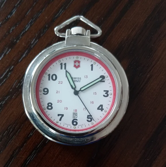 SWISS ARMY Brown Leather Belt Watch - Picture 3 of 4